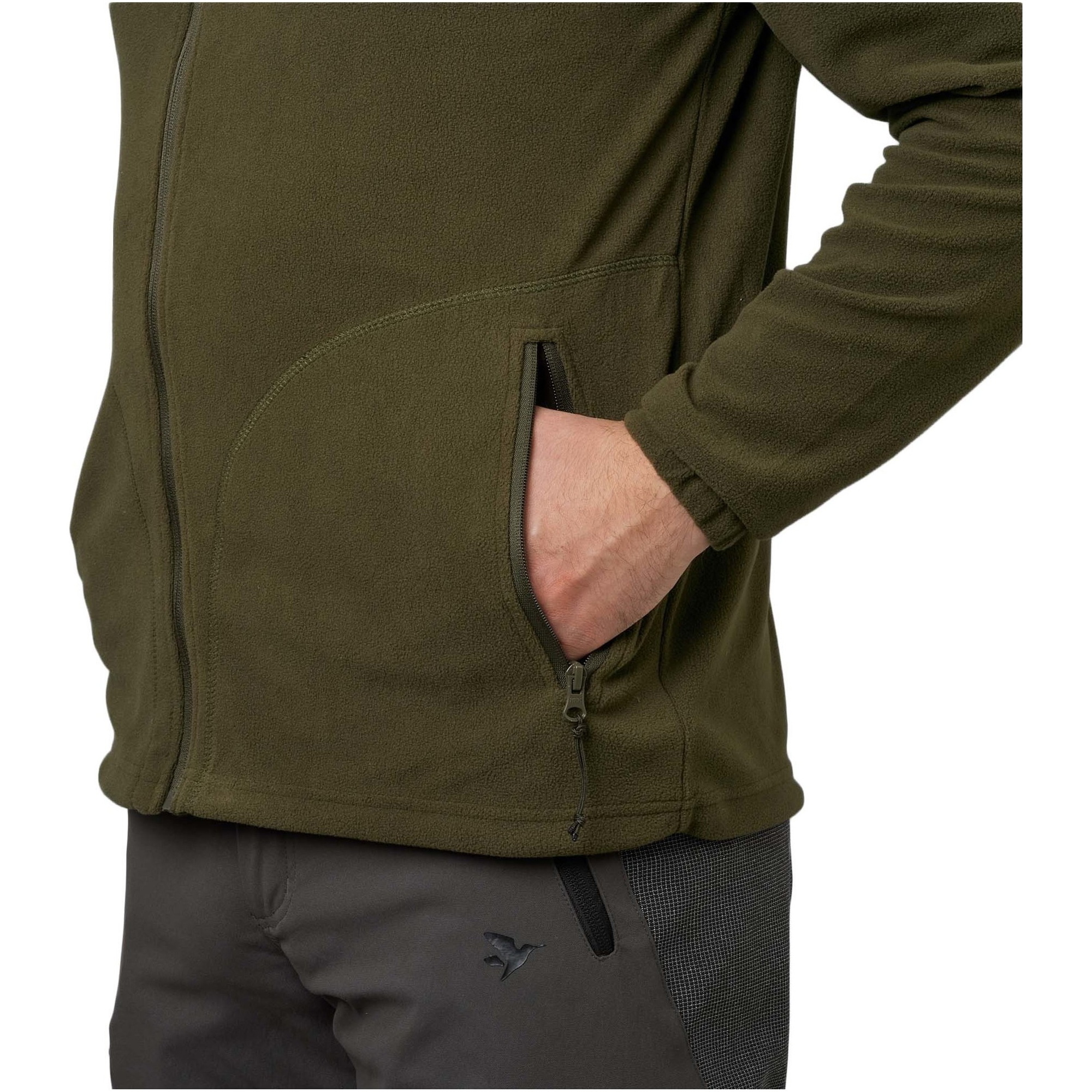 Seeland Herren Benjamin Fleece 13021552204 - Kieferngrün